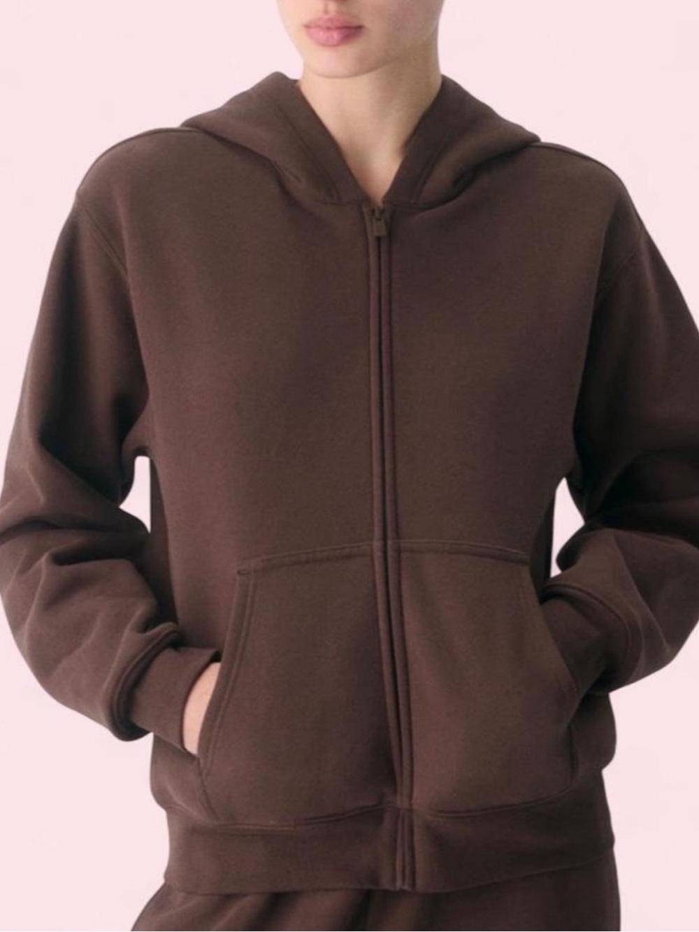 ARITZIA Cozy Sweatfleece Cocoa M